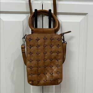Latico Brown Crossbody Bag